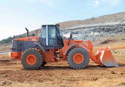 Hitachi ZW250 front-end loader 