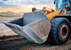 Caterpillar wheeled loader