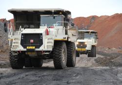 TR60 dump trucks