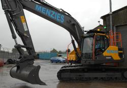 Thomas Menzies new excavator