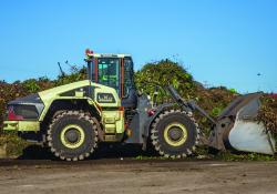 Volvo LX1 Prototype hybrid wheel loader