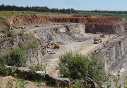 Groupe CB’s Limont-Fontaine limestone quarry