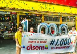 Disensa 1000th store