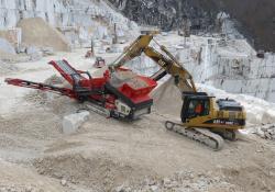 Sandvik at Carrara quarry