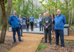 The opening of the outdoor classroom at Guillemont Junior School.jpg