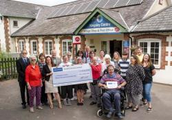 Celebrations as the Kingsley Organisation receives funding from Grundon Sand & Gravel.JPG