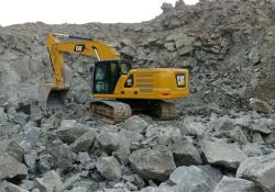 Cat 330 GC next generation excavator in an Indonesian quarry.jpg