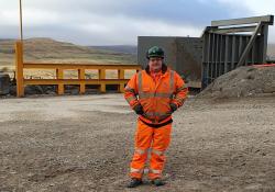 Hazen Bowskill, Quarry Operations manager