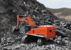 Doosan's DX800LC crawler excavator