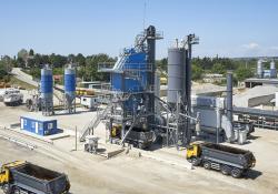 Three Benninghoven asphalt mixing plants are being used to develop Romania's road network