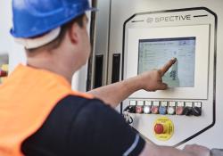 The intuitive 12-inch touch panel simplifies work at the machine. All functions are visible at a glance; clear symbols point the way 