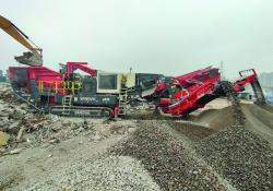 A Sandvik QI442 HS impact crusher is proving a vital asset to Guangdong-based Long Ying Construction Engineering