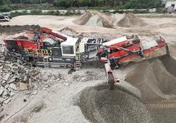 The Sandvik QI442 HS crusher