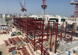 The Dubai Prosecution Office is under construction and is expected to be completed by December 2021 Pic courtesy: Emirates Building Systems