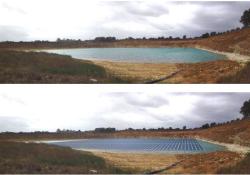 Saint-Maurice-La-Clouère quarry has installed 8,330 floating solar panels