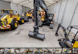 Virtual visitors can look around Volvo equipment in 3D