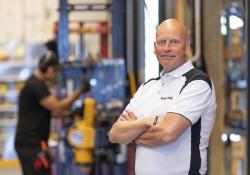 Engcon CEO Krister Blomgren