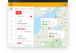 The updated LiveLink dashboard provides constant access to machine data