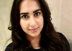 Saniea Ahmed is among those answering questions on the company's social media about her life as a Tarmac apprentice