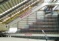 Bedeschi will install two new semi portal reclaimers for limestone at the plant