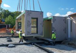 The IFACOM training centre is using low carbon concrete slabs from Hoffmann Greent Cement Technologies