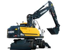 The new Hyundai HW210A excavator