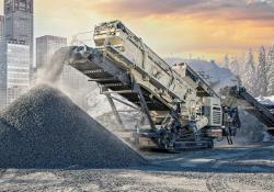 Metso Outotec’s Lokotrack e-Power range includes 15 crushers and six screens