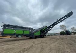 EvoQuip Terex Falcon 1220 Falcon 1230 finishing screens Midwest Crushing and Screening