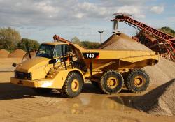 Caterpillar says overall equipment demand is strong but supply chain issues continue to impact its business