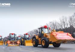  XCMG held a ceremony to mark the delivery of its 100,000th loader. Image: XCMG