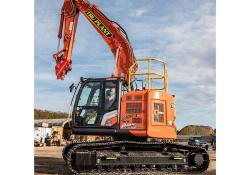 Hitachi Construction Machinery UK has recently handed over a 100th machine to customer TRU7 Group