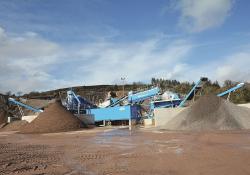 Campbell Contracts’ CDE plant at work near Enniskillen in Northern Ireland