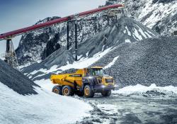 Hyundai's new 41-tonne HA45A articulated dump truck