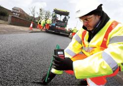 Tarmac says warm mix temperature asphalt technology can cut the embodied carbon of asphalt by up to 15%