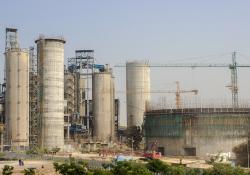 Work being underaken on Wonder Cement’s now completed expansion of its Nimbaheda cement plant in Rajasthan, north India