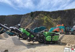 A total of nearly 18,500 visitors attended the Hillhead show, whose attractions included a reconfigured Quarry Face demo area