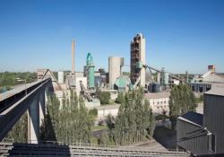 The Heidelberg Materials cement plant in Antoing, Belgium