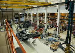 The state-of-the-art Lokotrack production factory at Metso’s Tampere facility