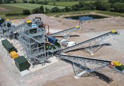 The new QMS plant is located at Cemex's Pyford Brook Quarry