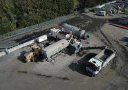 An aerial shot of an OCL Regeneration depot