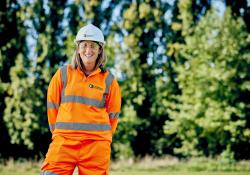 Heidelberg Materials UK sustainability director Marian Garfield says the UK’s built environment is responsible for around a quarter of all the country's greenhouse gas emissions