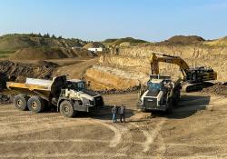 FT Aggregates maintains its reputation for reliability by using equipment like Rokbak articulated haulers. Image: Rokbak