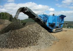 terex pedson X400 crushing plant