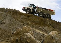 terex ADT at linhay hill quarry