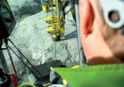 Atlas Copco SmartRig GPS system