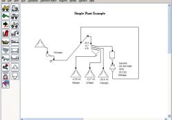 simple plant simulation example using Aggflow