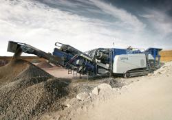 Kleemann's MR 110 EVO mobile crusher