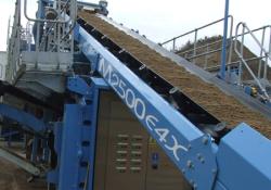 The CDE M2500 washing plant