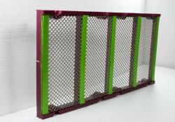 Major Wire's new Flex-Mat 3 self-cleaning polyurethane modular screen media panels