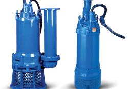 Two of Tsurumi's new submersible pumps